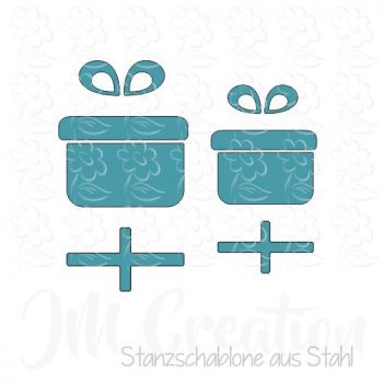 Stanzschablone - Geschenke