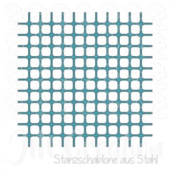 Stanzschablone - Gittermuster