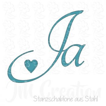 Stanzschablone - Ja