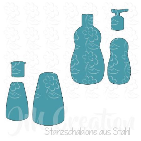 Stanzschablone - Badeschaum + Körperöl