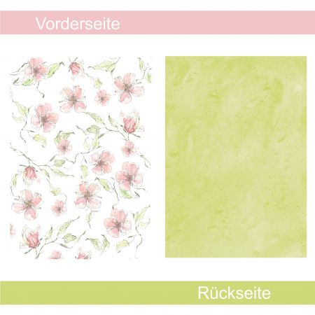 Heckenrosen - Designpapier