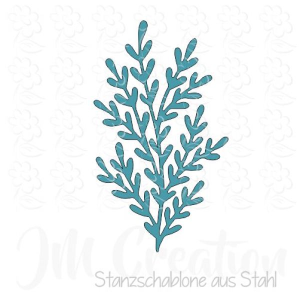 Stanzschablone - Mini-Busch