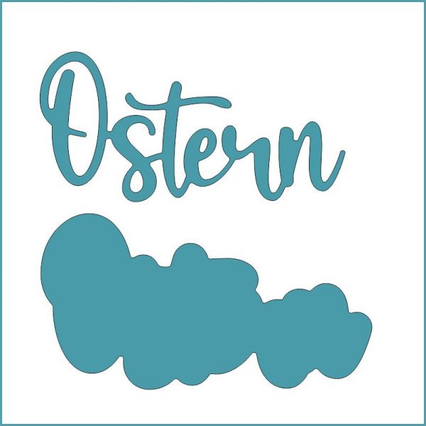 Ostern mittel - Stanzschablone